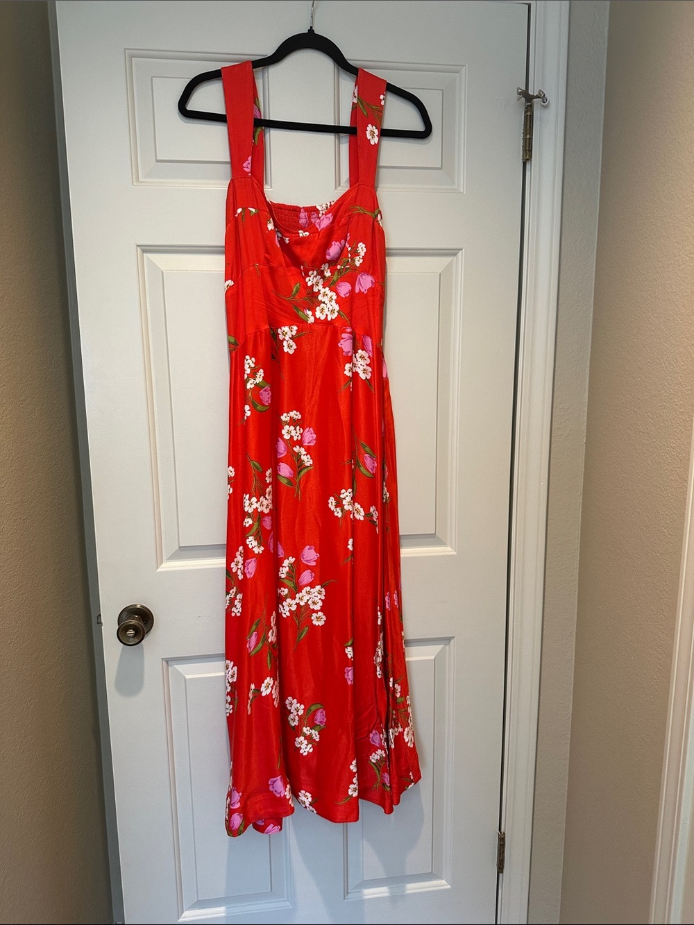 Maeve Jocelyn Sleeveless Slip Midi Dress